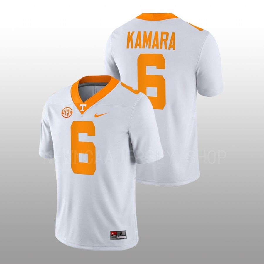 men tennessee volunteers alvin kamara nil replicaame college football white jersey