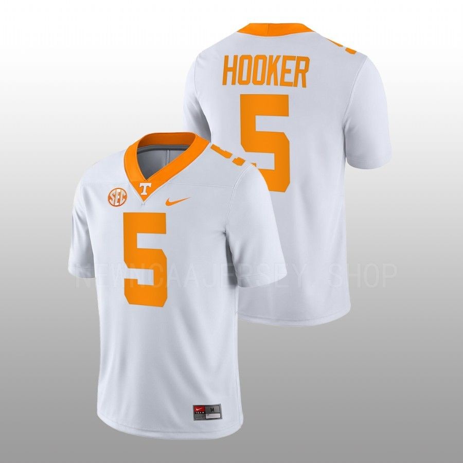 men tennessee volunteers hendon hooker nil replicaame college football white jersey