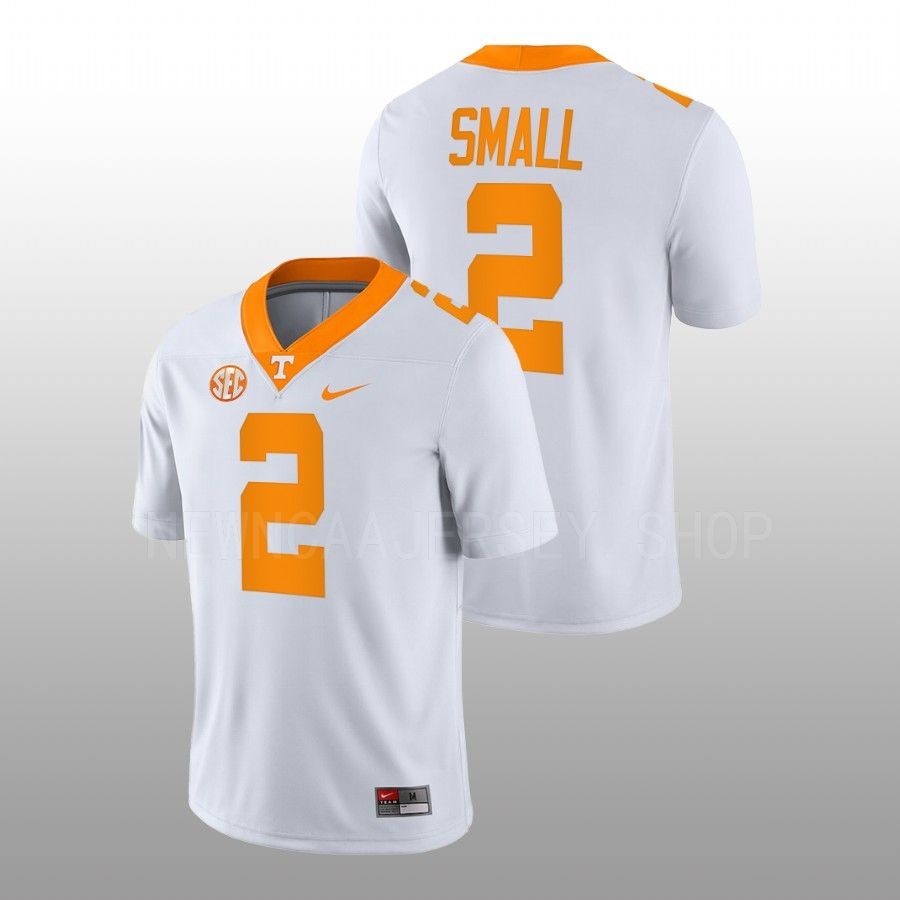 men tennessee volunteers jabari small nil replicaame college football white jersey