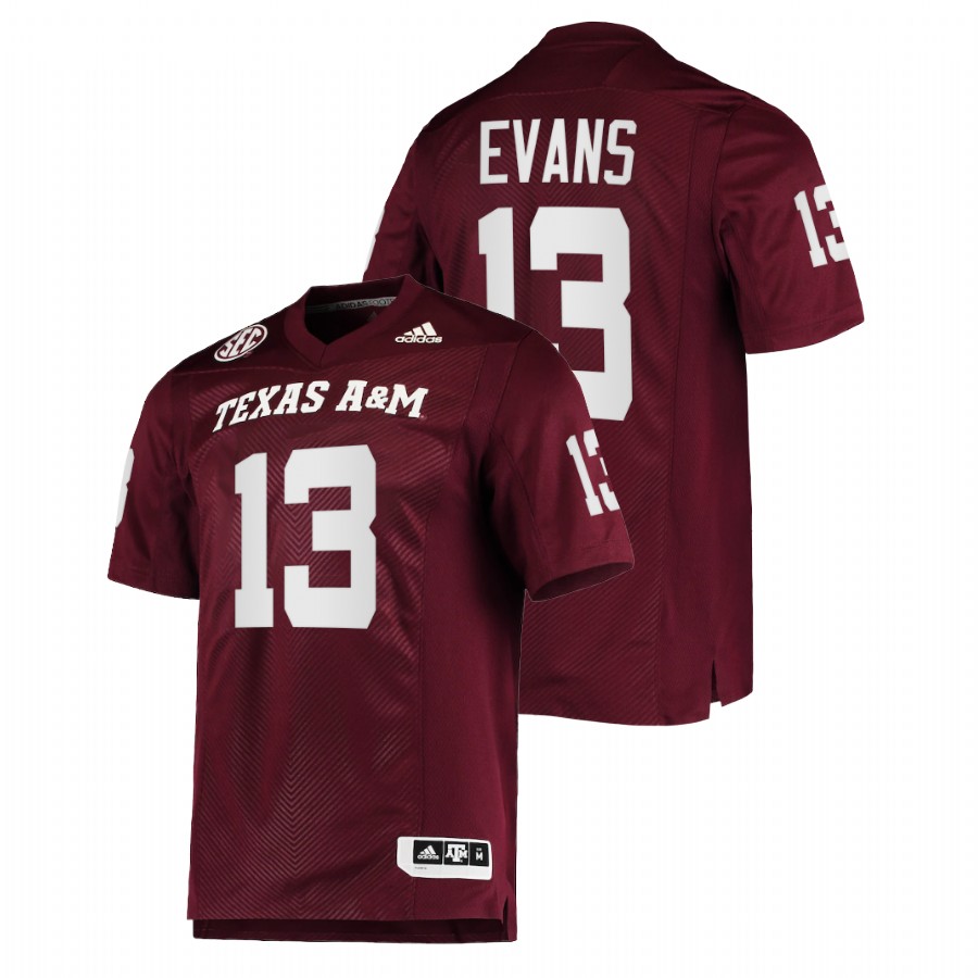 men texas a&m aggies mike evans alumni college football maroon jersey