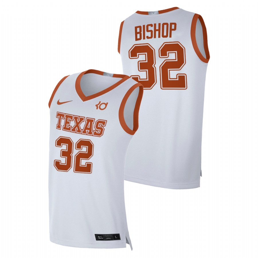 men texas longhorns christian bishop 2021 top transfers alumni player limited white jersey