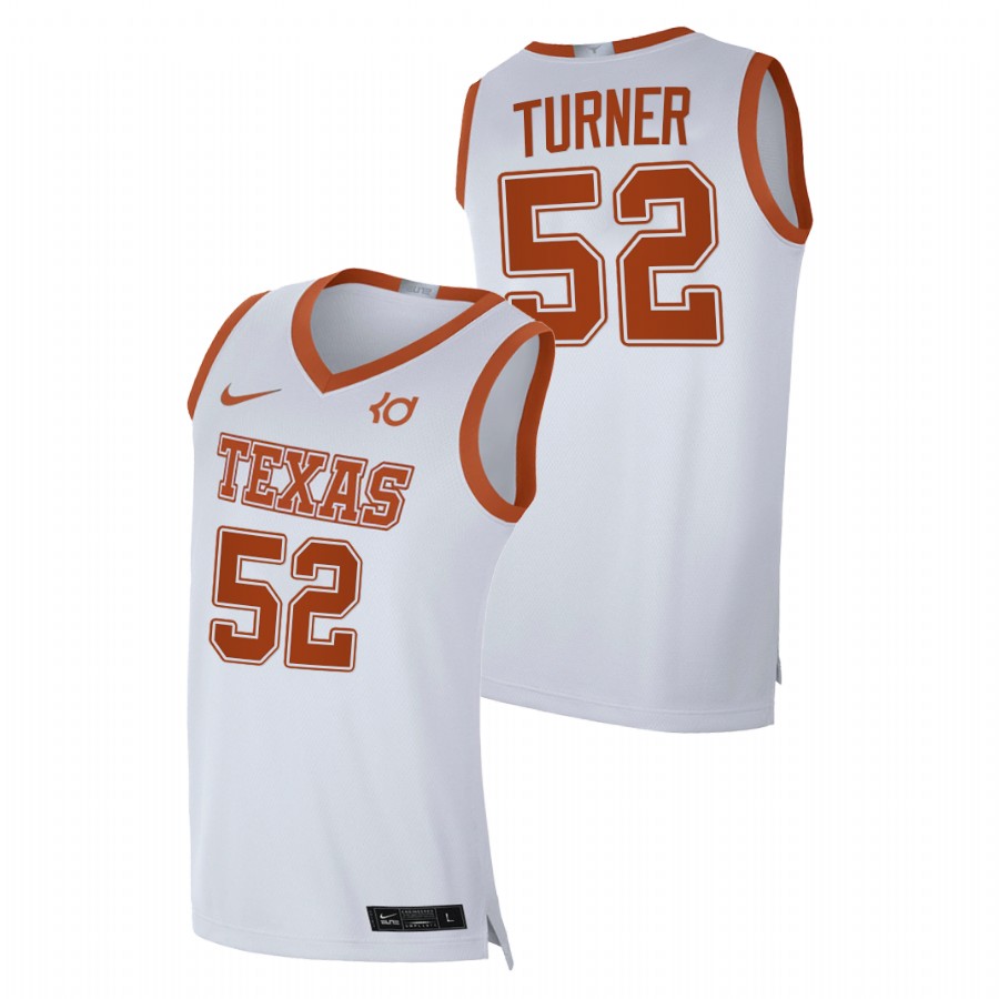 men texas longhorns myles turner player alumni limited white jersey