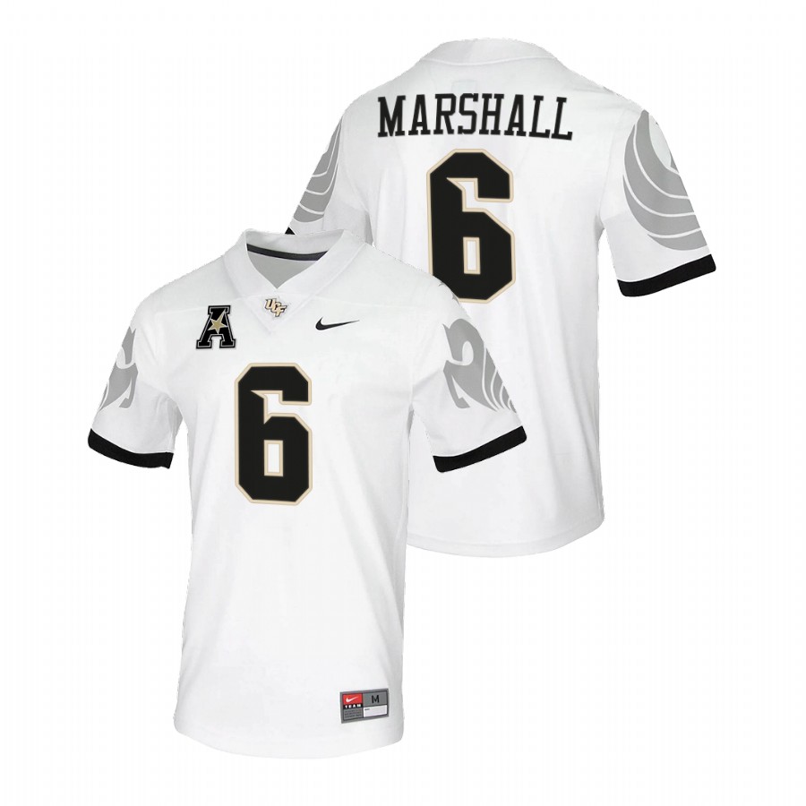 men ucf knights brandon marshall nfl alumni college football white jersey
