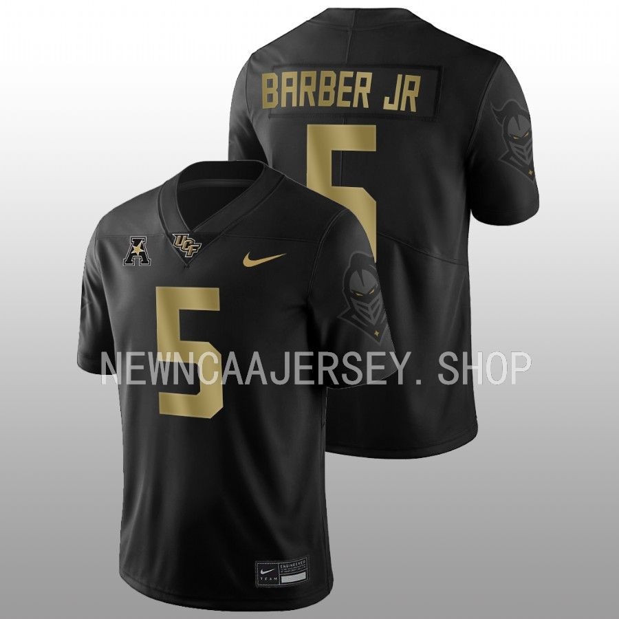men ucf knights ricky barber 2022 game alternate football black jersey