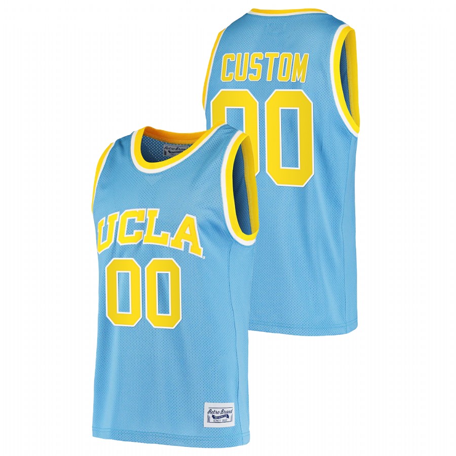 men ucla bruins custom commemorative classic blue jersey