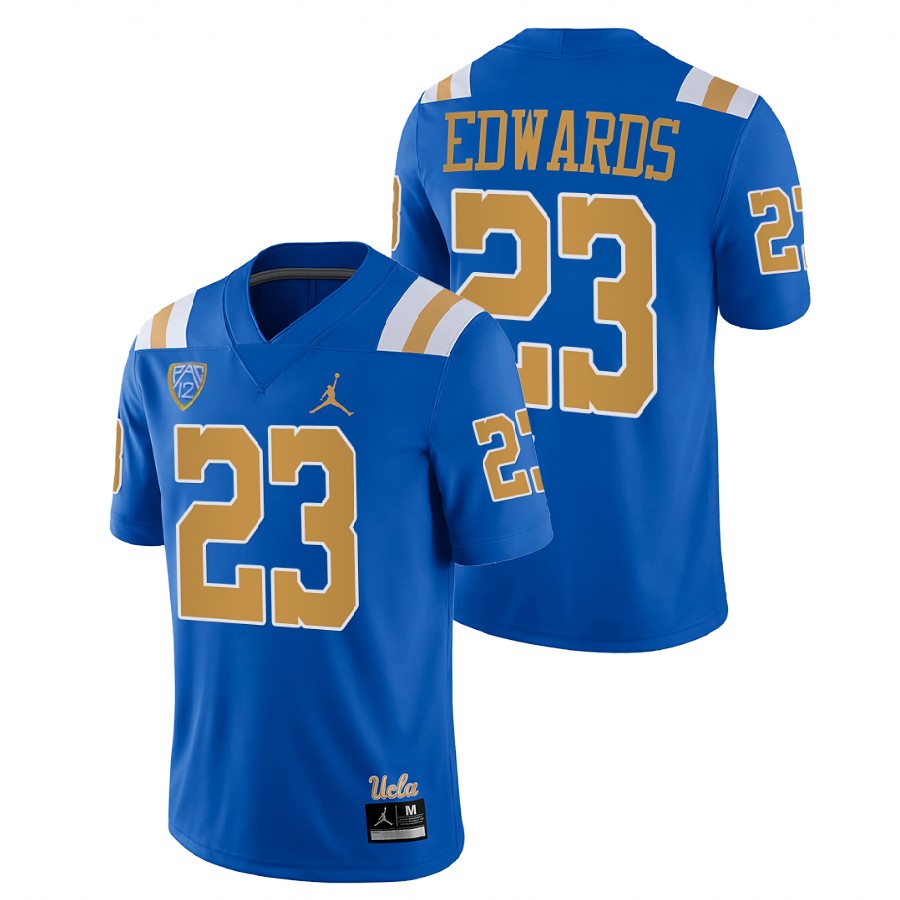 men ucla bruins donnie edwards college football blue jersey