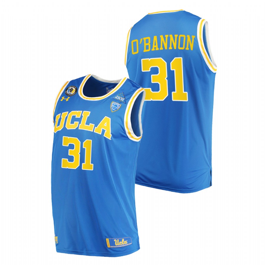 men ucla bruins ed o'bannon stand together college basketball blue jersey