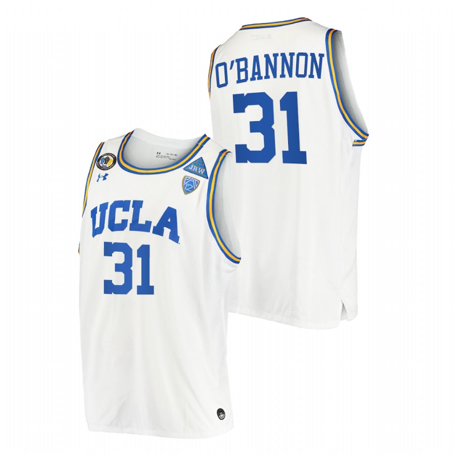 men ucla bruins ed o'bannon stand together college basketball white jersey