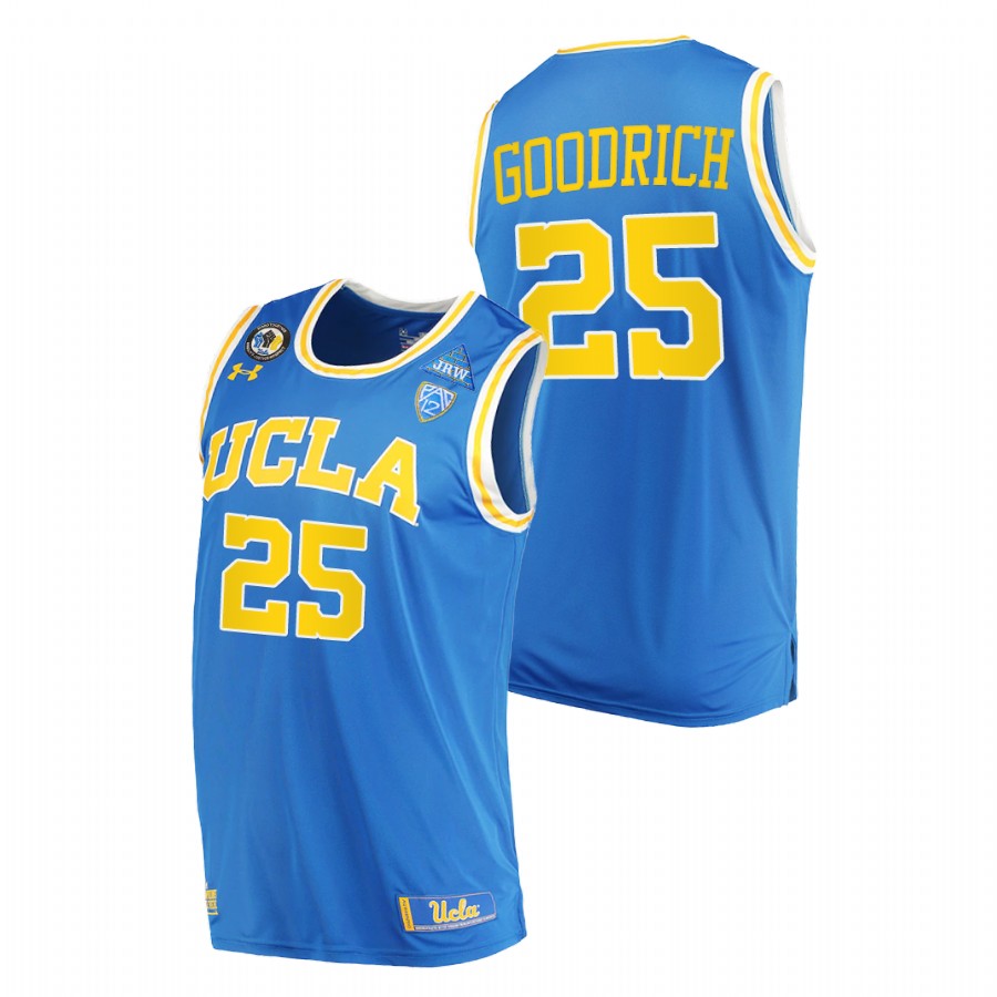 men ucla bruins gail goodrich stand together college basketball blue jersey