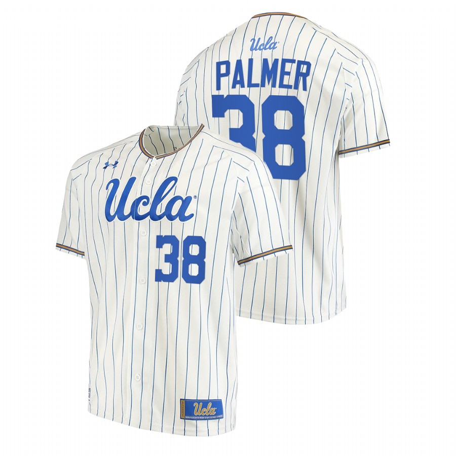 men ucla bruins jake palmer white 2022college baseball stripes jersey