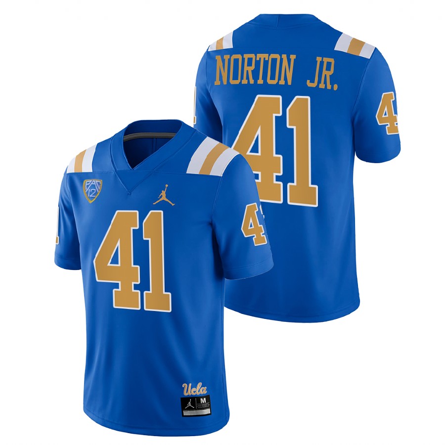 men ucla bruins ken norton jr. college football blue jersey