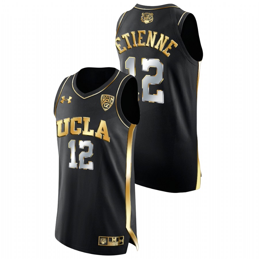 men ucla bruins mac etienne college basketball golden edition black jersey