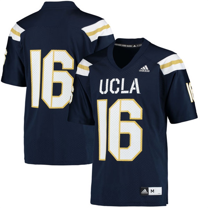 men ucla bruins navy 16 ncaa football jersey