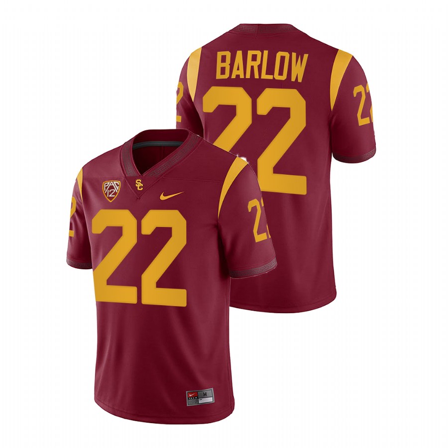 men usc trojans darwin barlow limited college football cardinal jersey