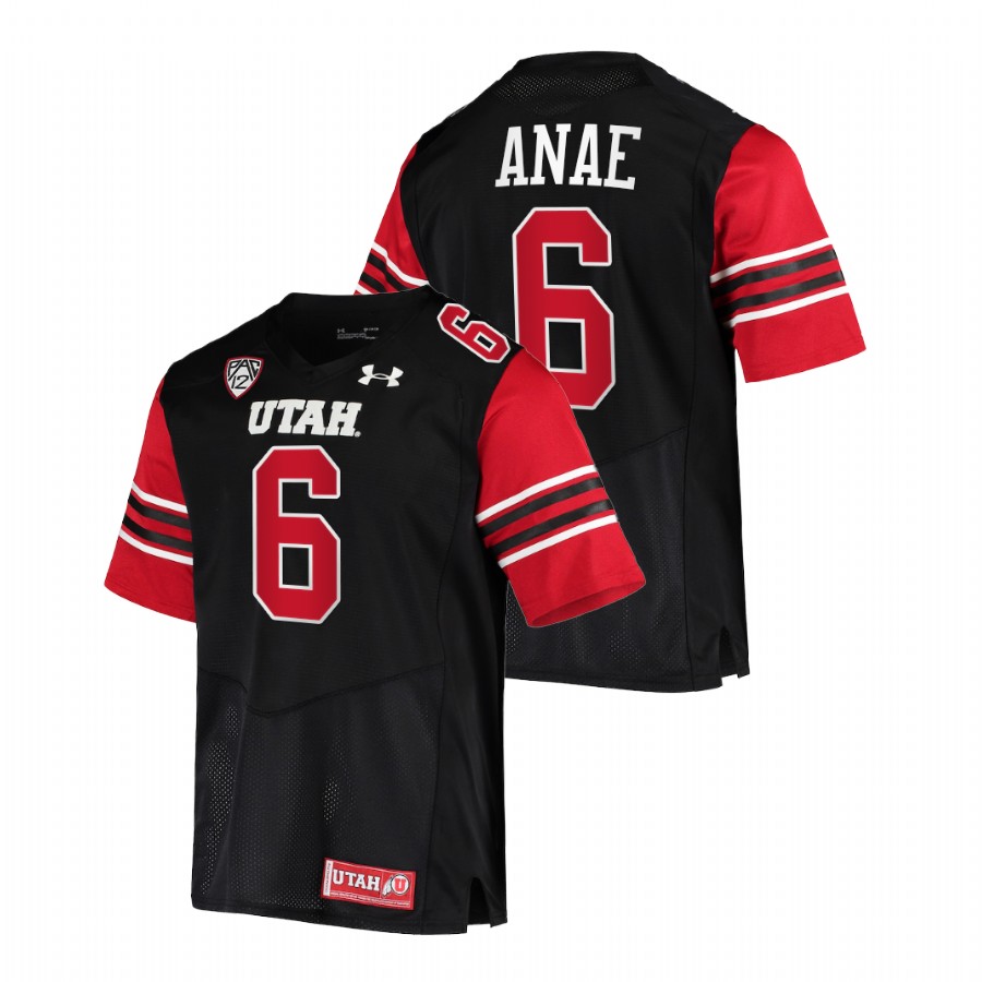 men utah utes bradlee anae nfl alumni college football black jersey