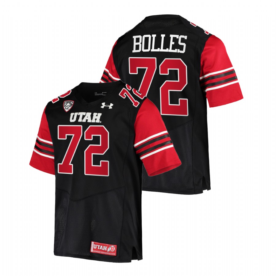 men utah utes garett bolles nfl alumni college football black jersey