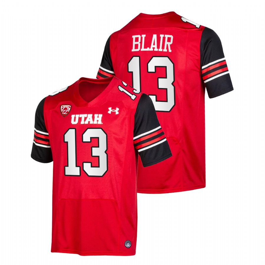 men utah utes marquise blair nfl alumni college football red jersey