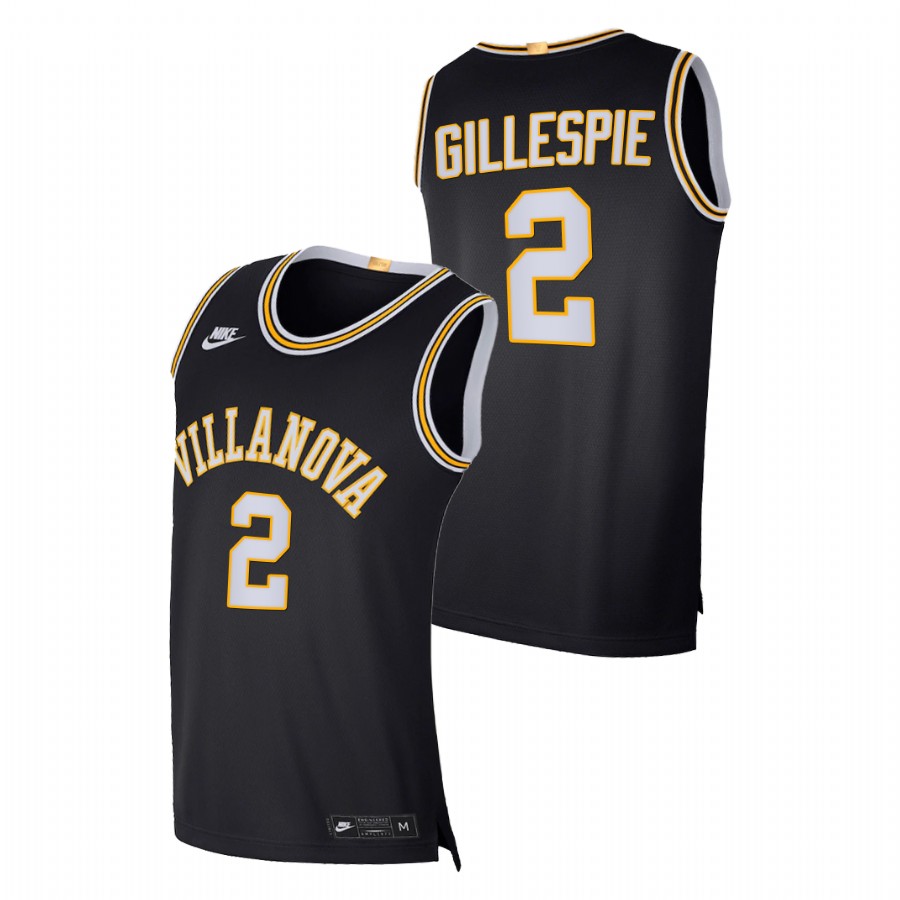 men villanova wildcats collin gillespie 2021 22 elite basketball retro limited navy jersey