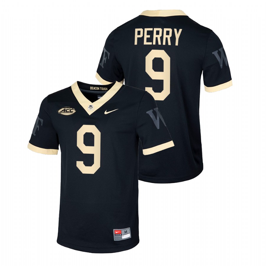 men wake forest demon deacons a.t. perry 2021 22 football untouchable black jersey