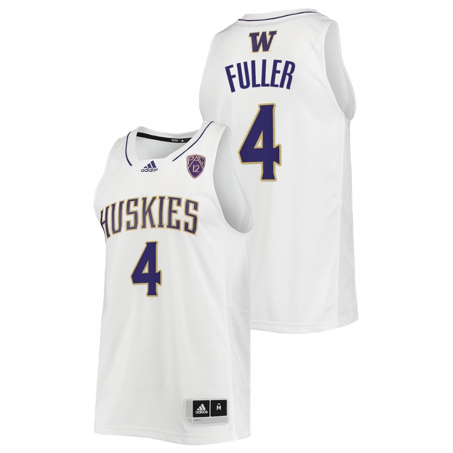 men washington huskies pj fuller 2022 college basketball white jersey