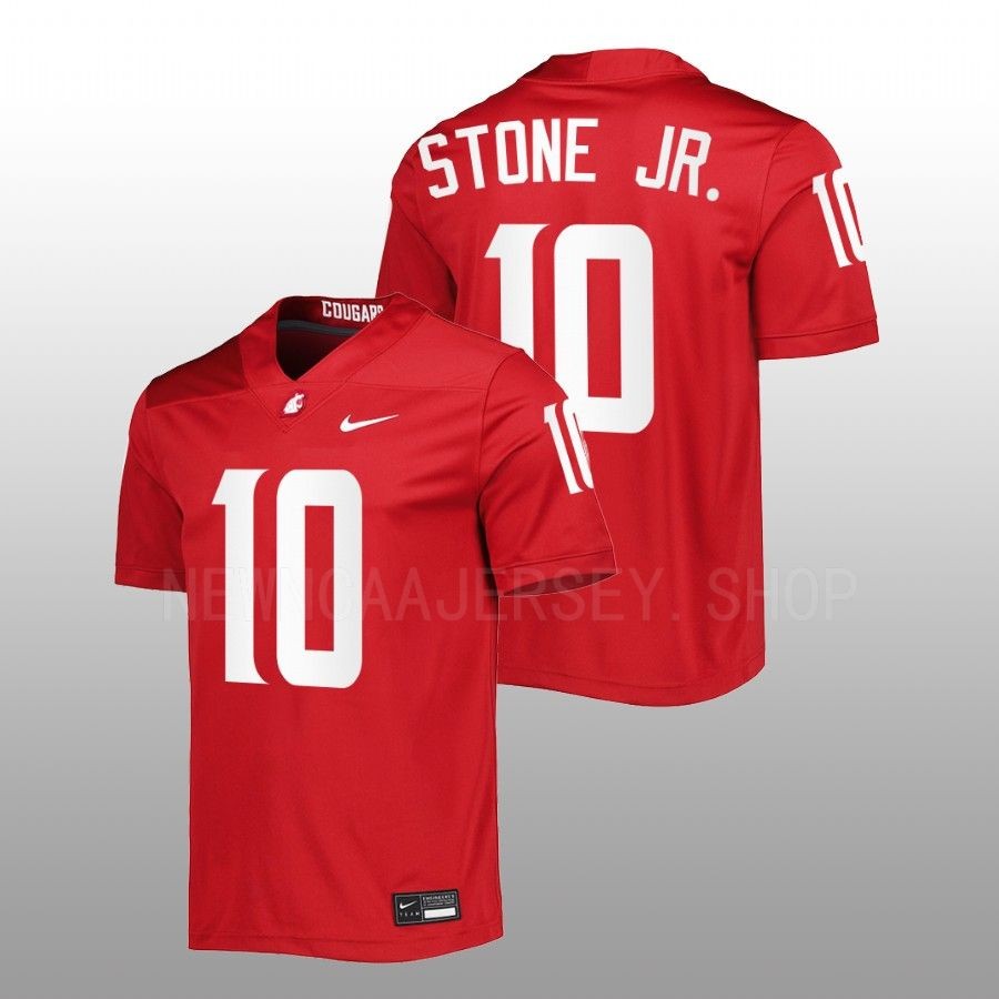 men washington state cougars ron stone jr. 2022 untouchable football crimson jersey