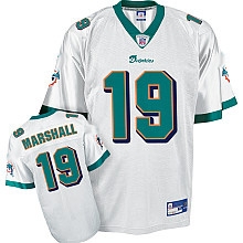 miami dolphins #19 brandon marshall white jersey