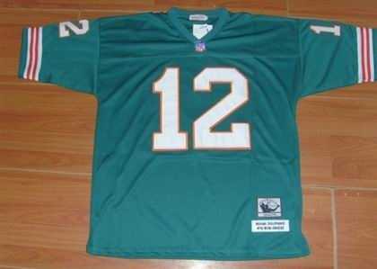 miami dolphins 12 bob griese jerseys throwback green jerseys