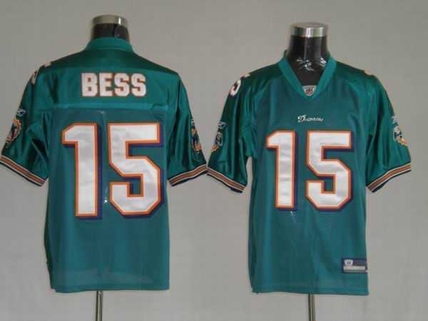 miami dolphins 15 bess green jerseys
