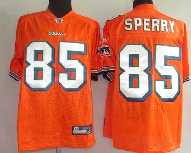 miami dolphins 85# marshall orange