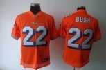 miami dolphins reggie 22 bush orange jersey
