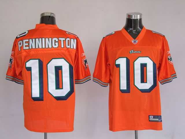 miami dolpjins chad pennington orange