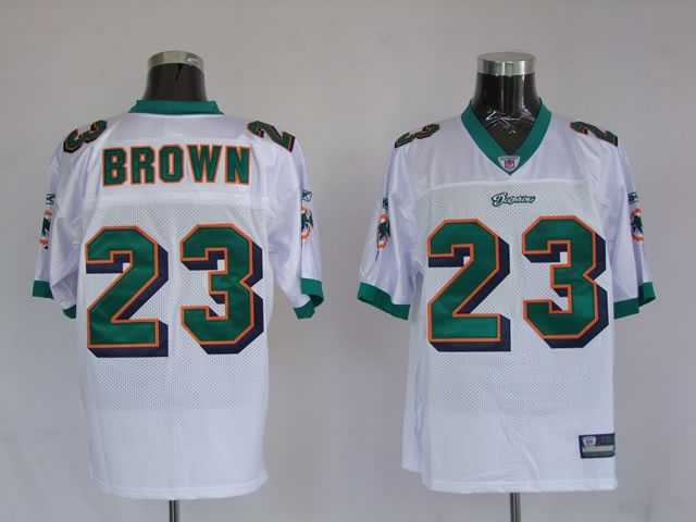 miami dolpjins ronnie brown white