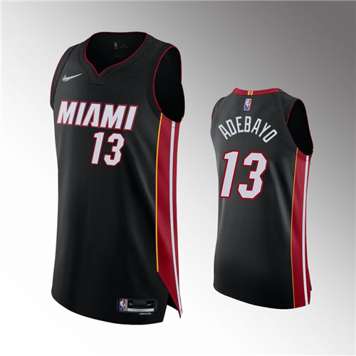 Miami Heat Bam Adebayo 75th Anniversary stitched Jersey #13