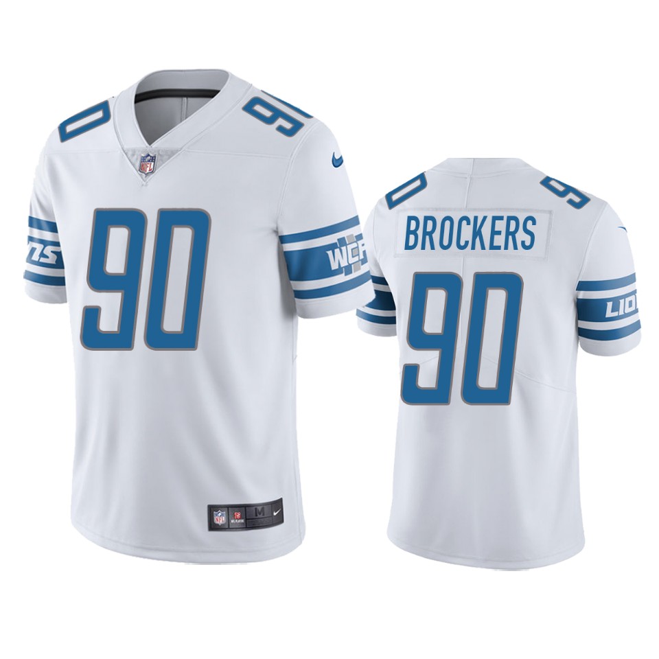 michael brockers lions jersey white vapor limited