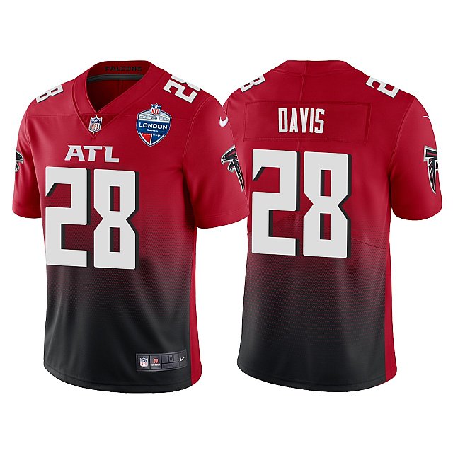 mike-davis-red-falcons-limited-2021-london-games-patch-jersey-middle