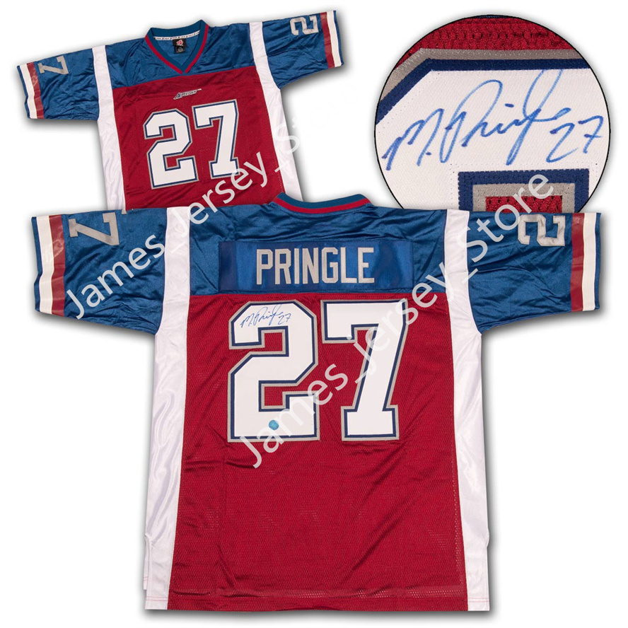 mike_pringle_montreal_alouettes_autographed_signed_custom_cfl_football_jersey