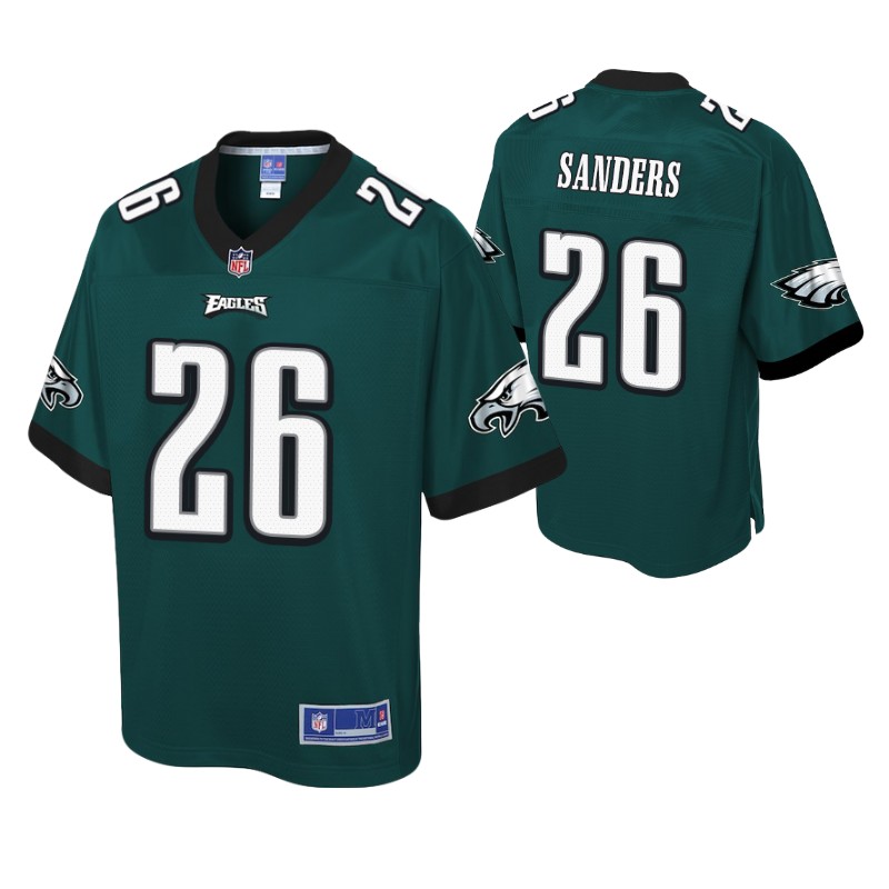 miles-sanders-pro-line-jersey-green-men's