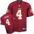 minnesota vikings # brett favre red qb practice jersey