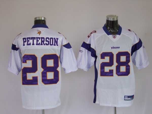 minnesota vikings 28 adrian peterson white