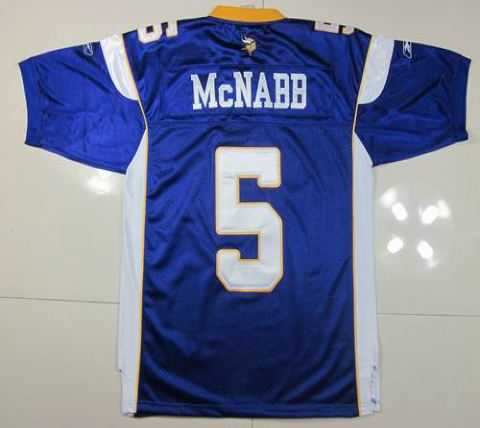 minnesota vikings 5 mcnabb purple