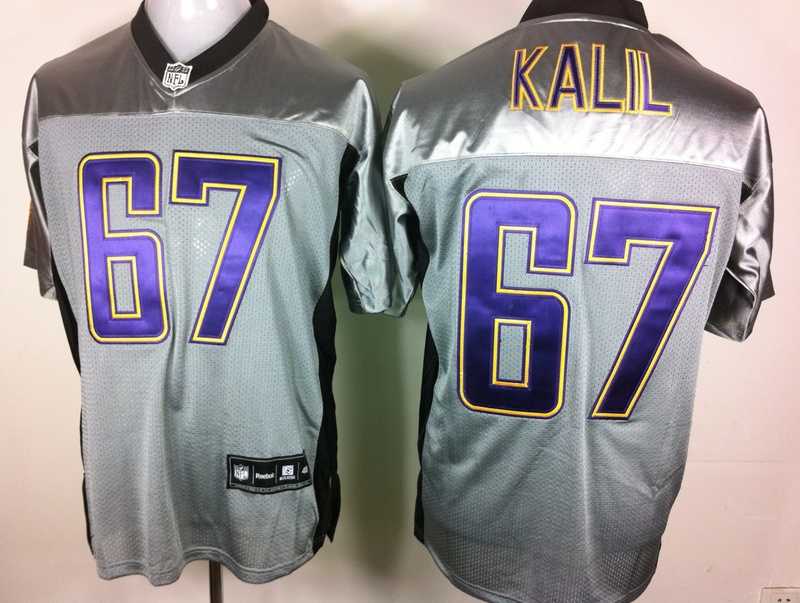 minnesota vikings 67 matt kalil gray shadow jerseys