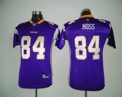 minnesota vikings kid jerseys 84 moss purple