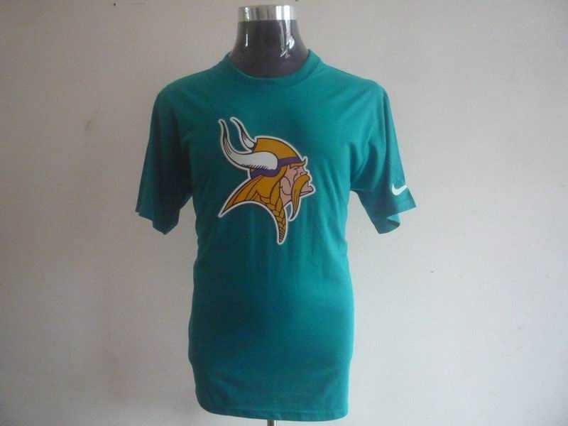 minnesota vikings sideline legend authentic logo dri-fit t-shirt green