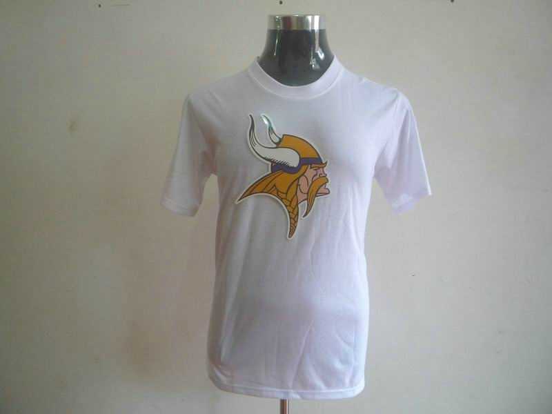 minnesota vikings sideline legend authentic logo dri-fit t-shirt white