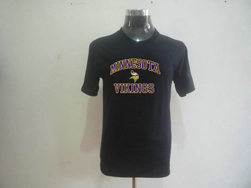 minnesota vikings t-shirts black
