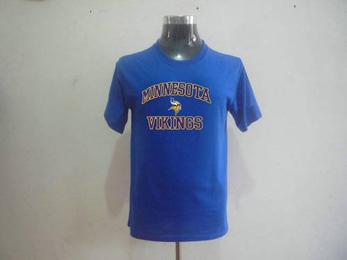 minnesota vikings t-shirts blue