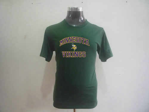 minnesota vikings t-shirts green0