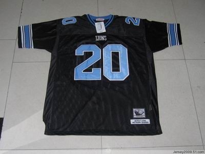 mitchell-ness detroit lions 1994 20 barry sanders