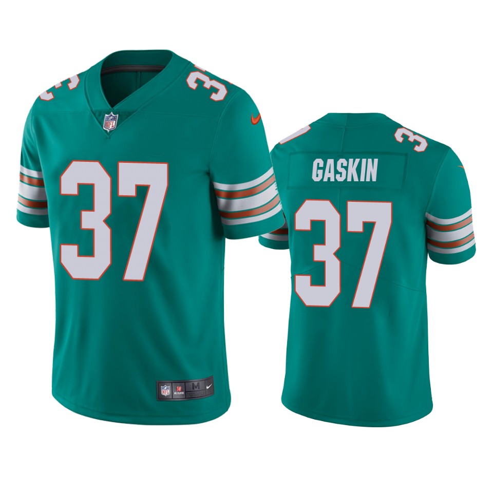 myles gaskin dolphins aqua vapor jersey