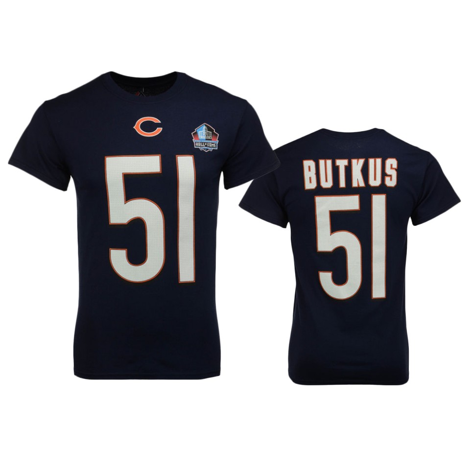 navy men's dick butkus t shirt